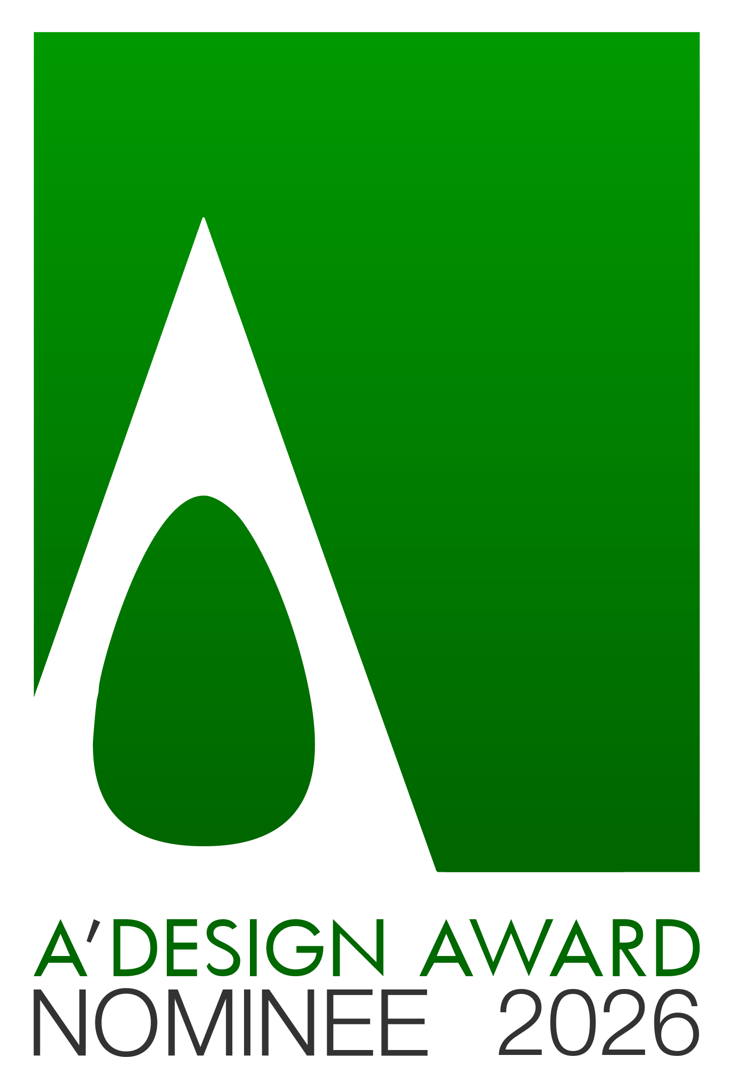 A' Design Award Nominee 2026 badge