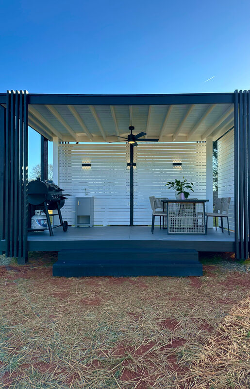 Outdoor Grilling Pavilion