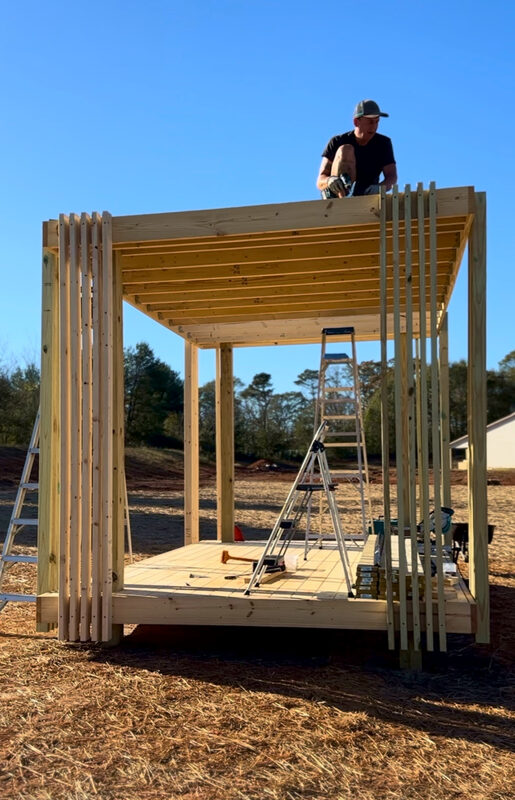 Outdoor Grilling Pavilion