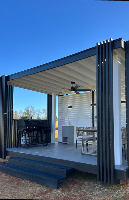 Outdoor Grilling Pavilion